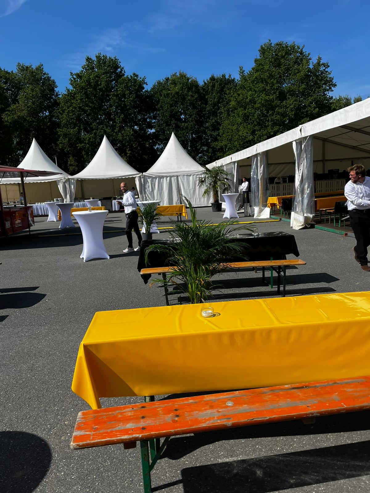 Festliches Catering Arrangement